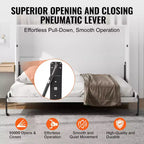 Kit de quincaillerie de lit escamotable « Reine » – Pliage horizontal, 1 matelas
