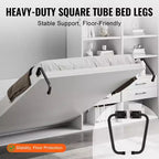 Kit de quincaillerie de lit escamotable « Reine » – Pliage horizontal, 1 matelas