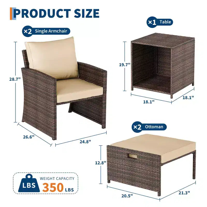 Fauteuil d'appoint en similicuir marron avec table d'appoint, 1 place