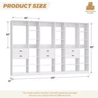 Organisateur de placard autonome beige/gris/blanc – 1, 2 ou 3 unités