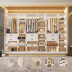 Organisateur de placard autonome beige/gris/blanc – 1, 2 ou 3 unités