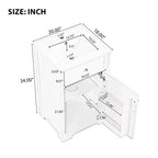 Meuble-lavabo de salle de bain 20 po avec évier, noir/gris, porte à fermeture douce, évier simple, autoportant