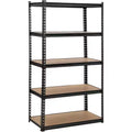 5-Tier Storage Shelves,Heavy Duty Metal Shelving Unit,Adjustable Garage Storage Shelving Utility Rack for Warehouse Pantry Kitchen,48in Lx18Wx73H