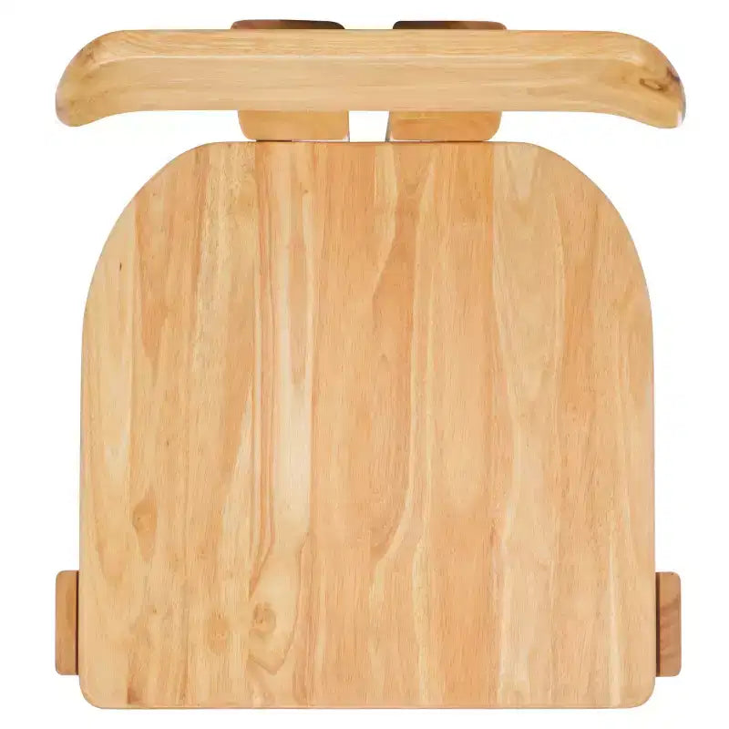 Tabouret de comptoir en bois – Noir / Blond clair / Noyer, Sans accoudoirs, Dossier mi-hauteur, 1 place