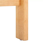 Tabouret de comptoir en bois – Noir / Blond clair / Noyer, Sans accoudoirs, Dossier mi-hauteur, 1 place
