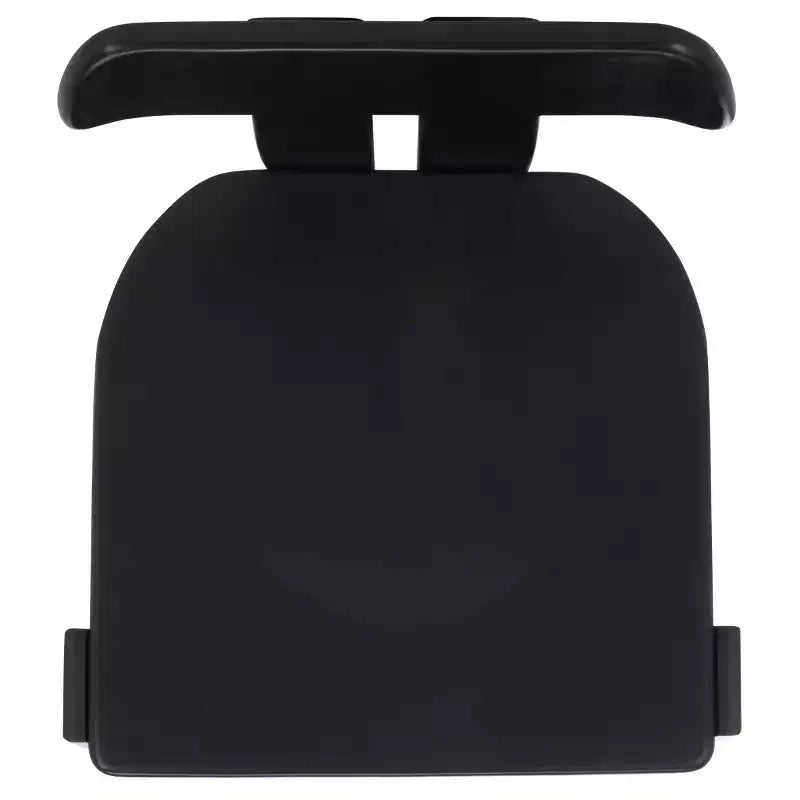 Tabouret de comptoir en bois – Noir / Blond clair / Noyer, Sans accoudoirs, Dossier mi-hauteur, 1 place